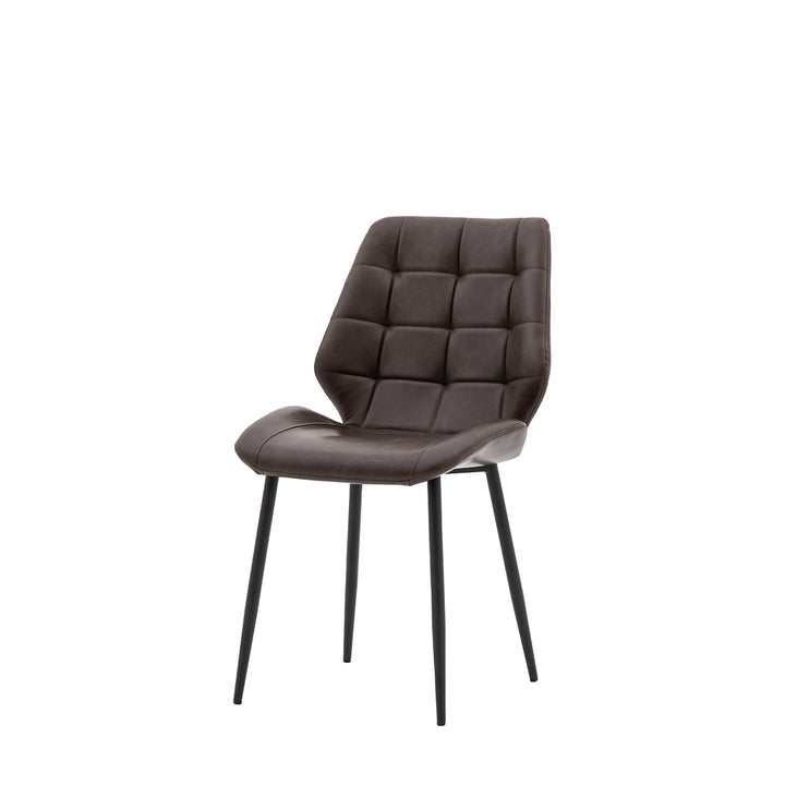 Winton Set of 2 Dining Chairs - Brown GalleryDirect 6
