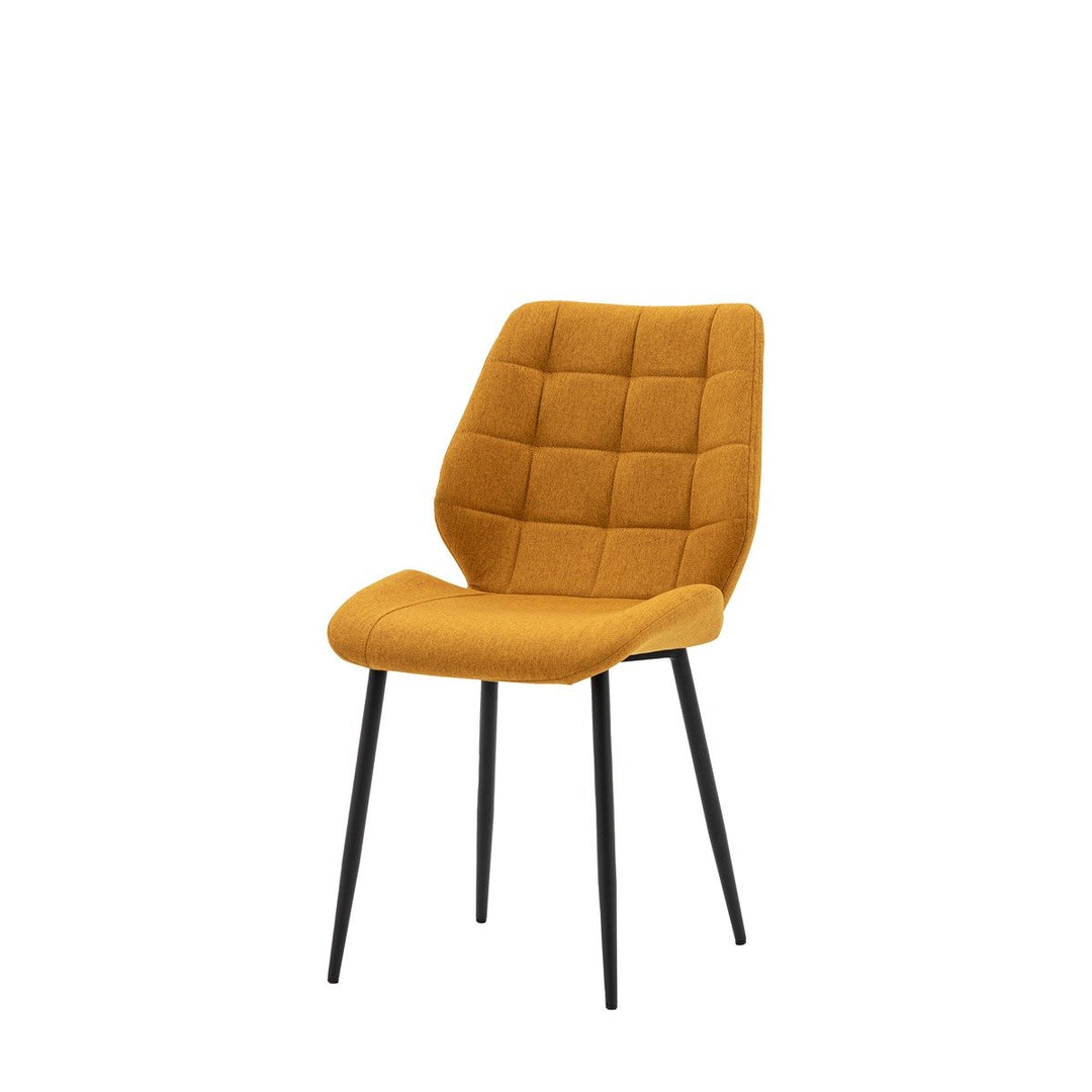 Winton Set of 2 Dining Chairs - Saffron GalleryDirect 6