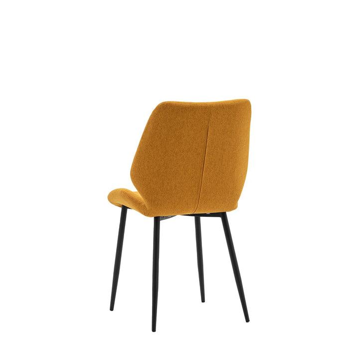 Winton Set of 2 Dining Chairs - Saffron GalleryDirect 8