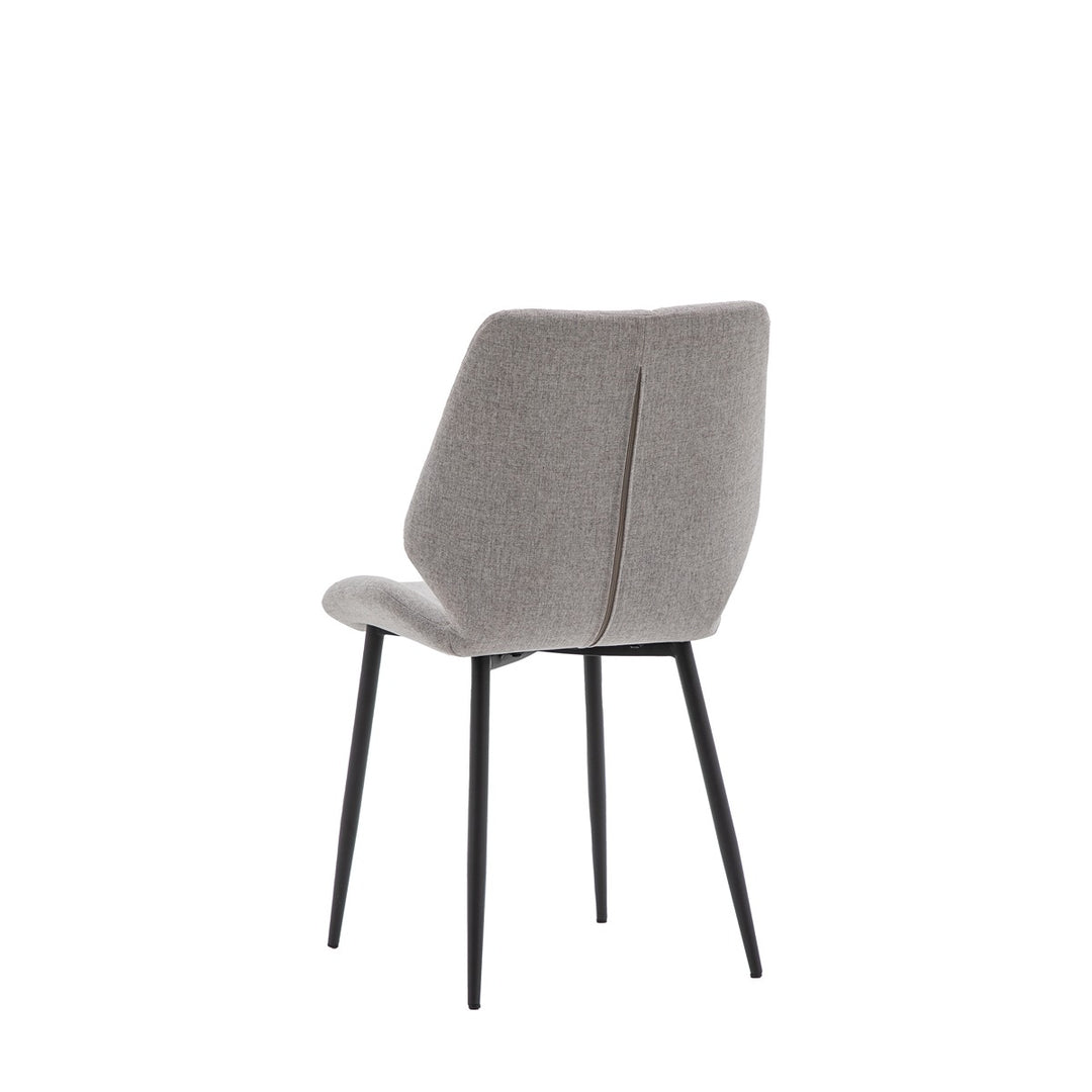 Winton Set of 2 Dining Chairs - Light Grey GalleryDirect 7