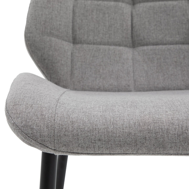 Winton Set of 2 Dining Chairs - Light Grey GalleryDirect 9