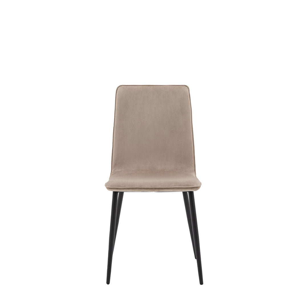 Widdicombe Set of 2 Dining Chairs - Taupe GalleryDirect 1