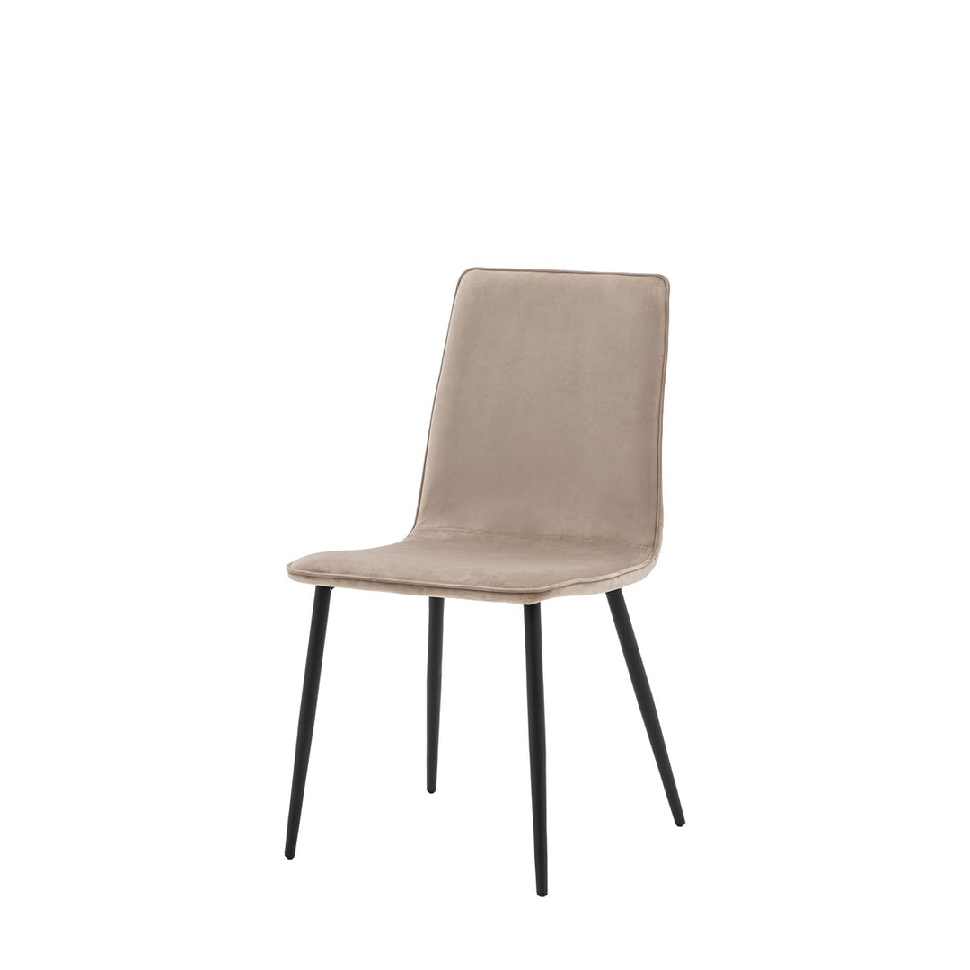 Widdicombe Set of 2 Dining Chairs - Taupe GalleryDirect 3