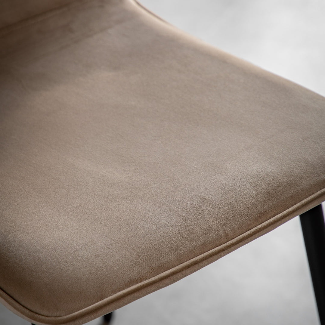 Widdicombe Set of 2 Dining Chairs - Taupe GalleryDirect 4