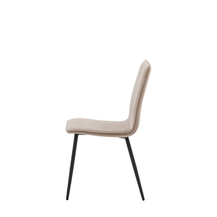 Widdicombe Set of 2 Dining Chairs - Taupe GalleryDirect 5