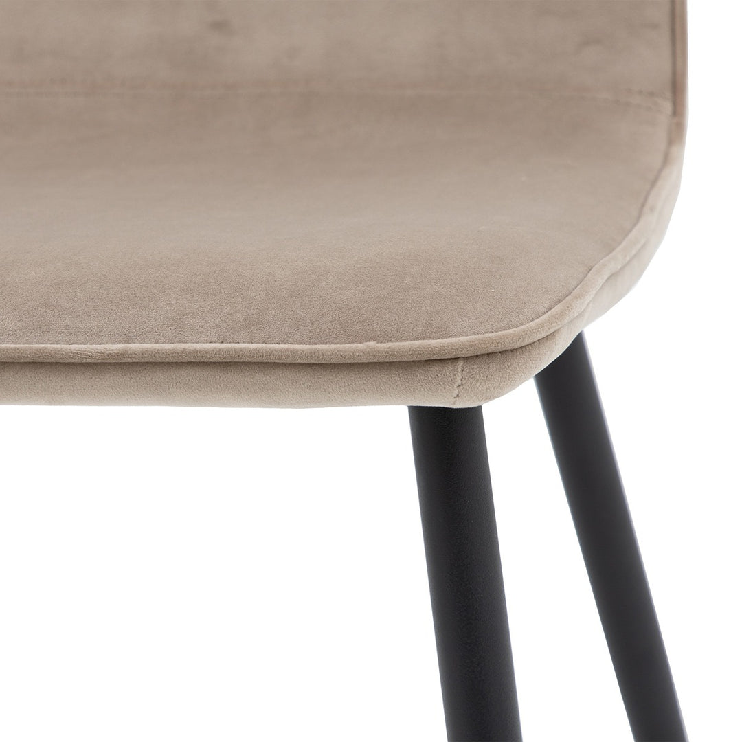 Widdicombe Set of 2 Dining Chairs - Taupe GalleryDirect 8