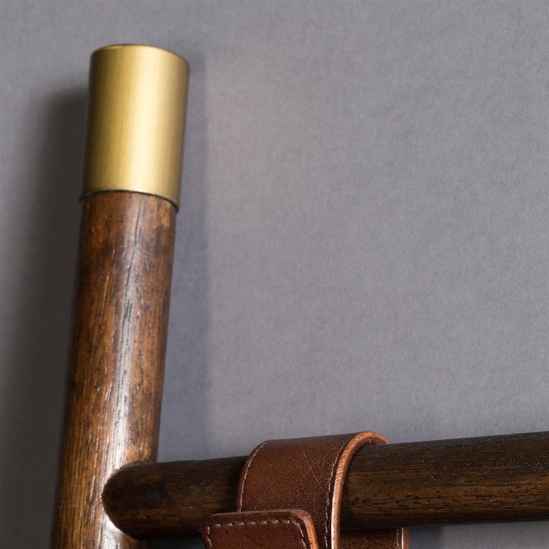 Riva Mirror - Beech Wood & Brass Dutchbone 5