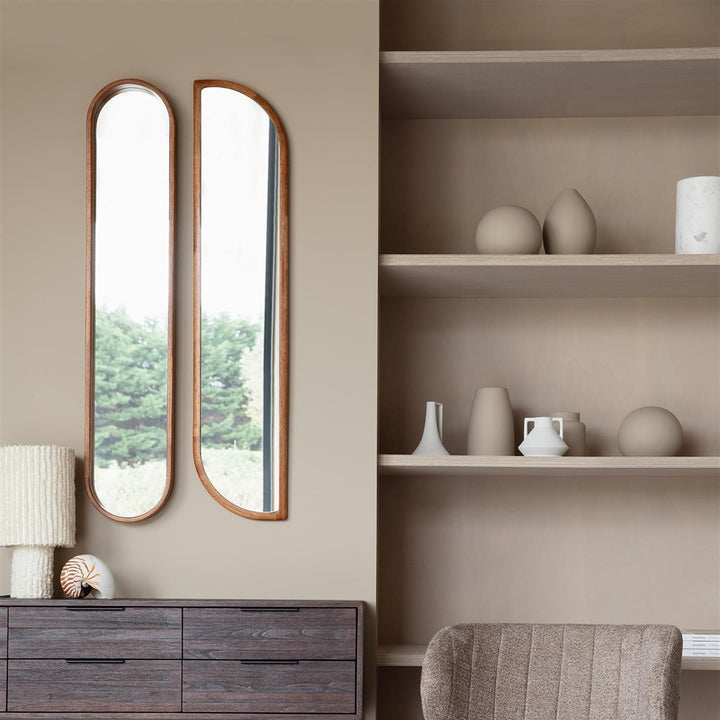 Nyko Asymmetrical Mirror - Rubber Wood Zuiver 2