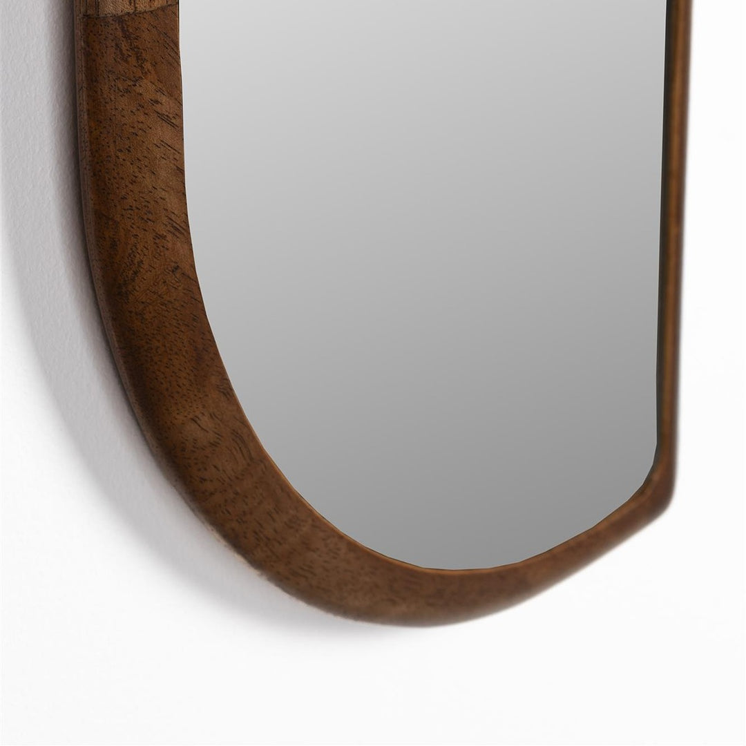 Nyko Asymmetrical Mirror - Rubber Wood Zuiver 4