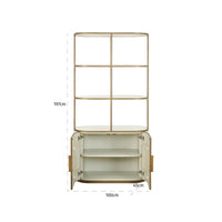 Richmond Interiors Tivoli 2 Door 3 Open Shelf Display Cabinet