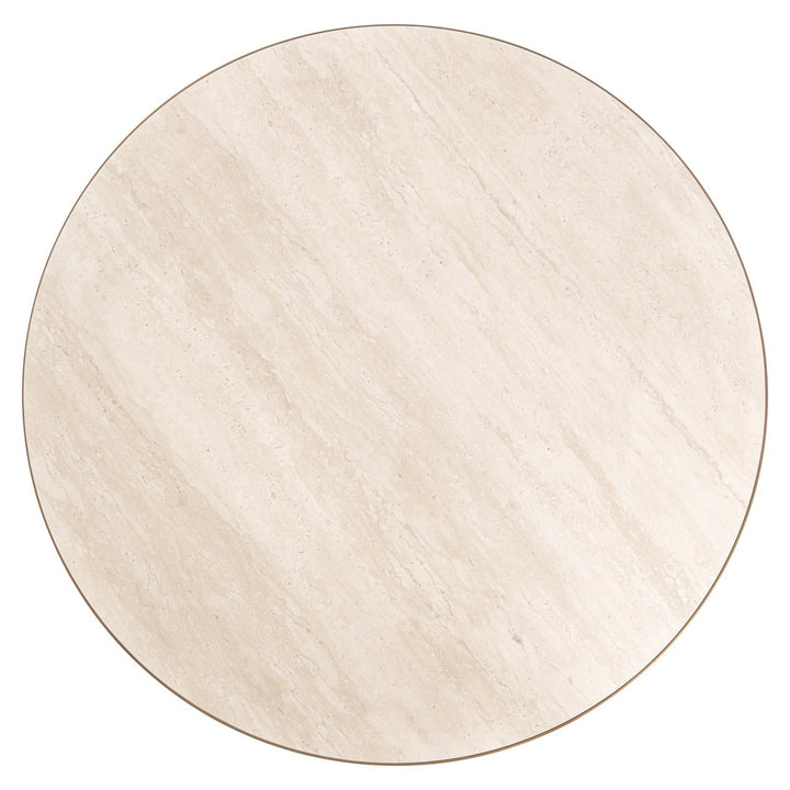 Tivoli Round Dining Table 130cm - White Richmond 2
