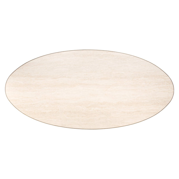 Tivoli Oval Dining Table 230cm - White Richmond 4