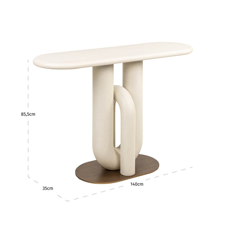 Winslow Console Table - White Richmond 7