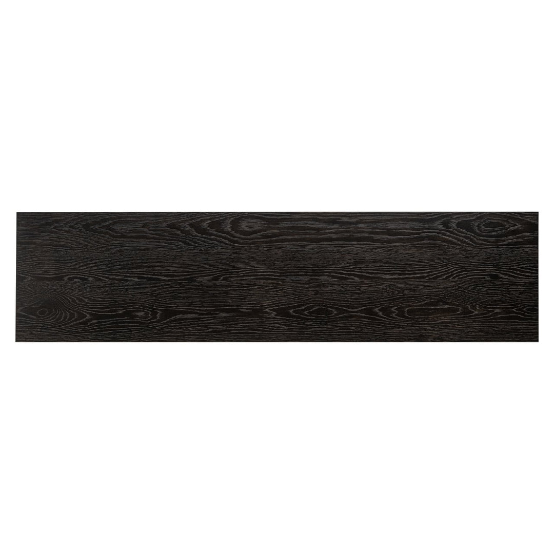 Ashford Oak Arched Console Table - Dark Brown Richmond 4