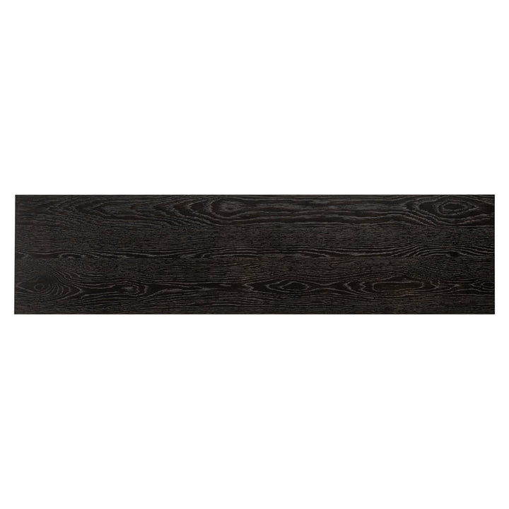 Ashford Oak Arched Console Table - Dark Brown Richmond 4