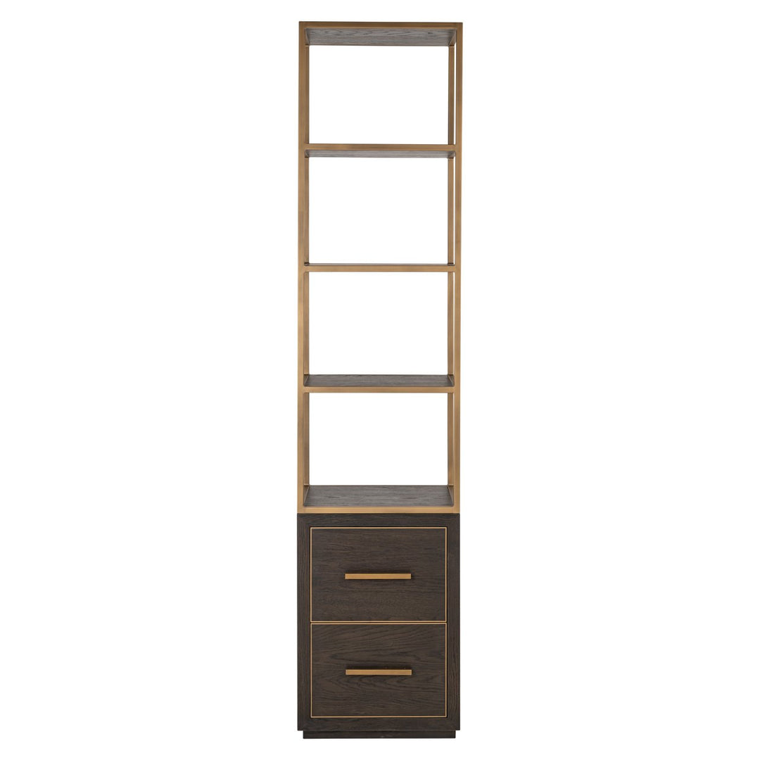 Carter Small Display Cabinet - Brown Richmond 1