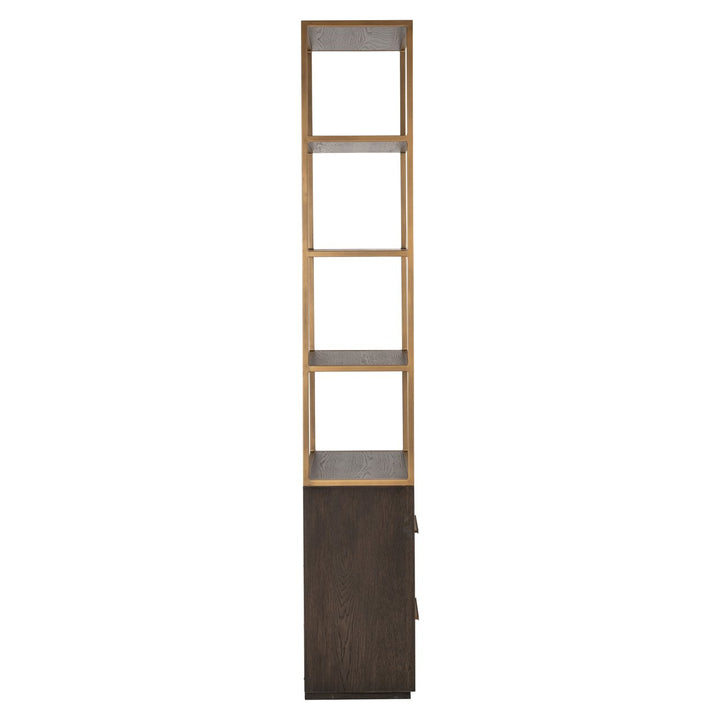 Carter Small Display Cabinet - Brown Richmond 4