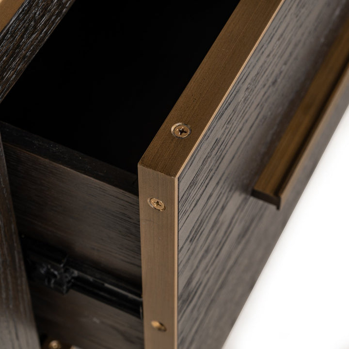 Carter Small Display Cabinet - Brown Richmond 7