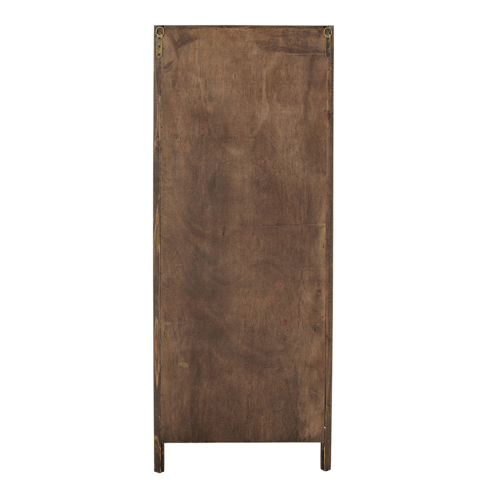 Bloomingville Marl Brown Firwood Cabinet