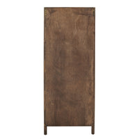 Bloomingville Marl Brown Firwood Cabinet