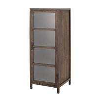 Bloomingville Marl Brown Firwood Cabinet