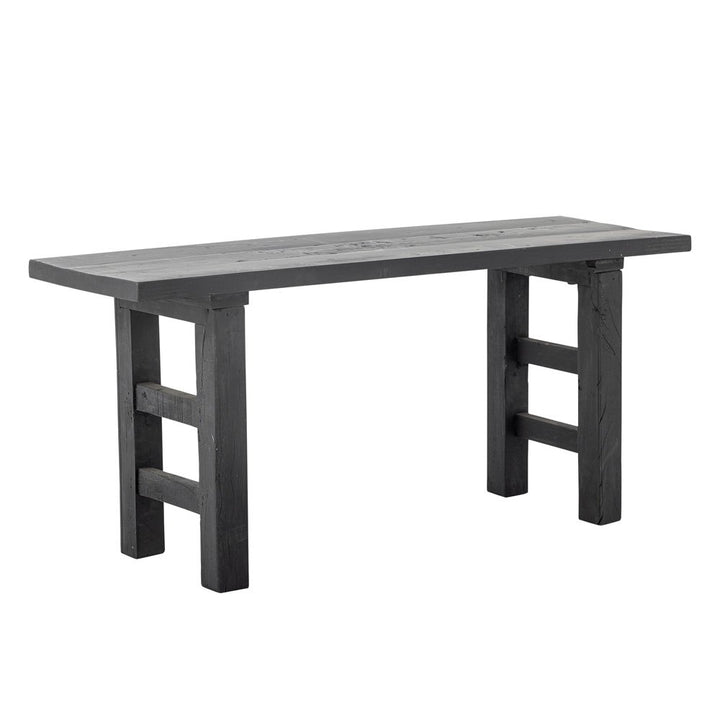 Riber Bench - Black Reclaimed Wood Bloomingville 3