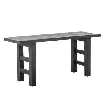 Bloomingville Riber Black Reclaimed Wood Bench