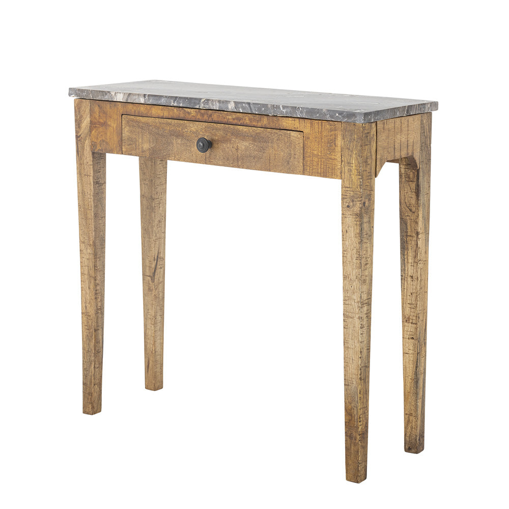 Bloomingville Hauge Brown Marble Console Table