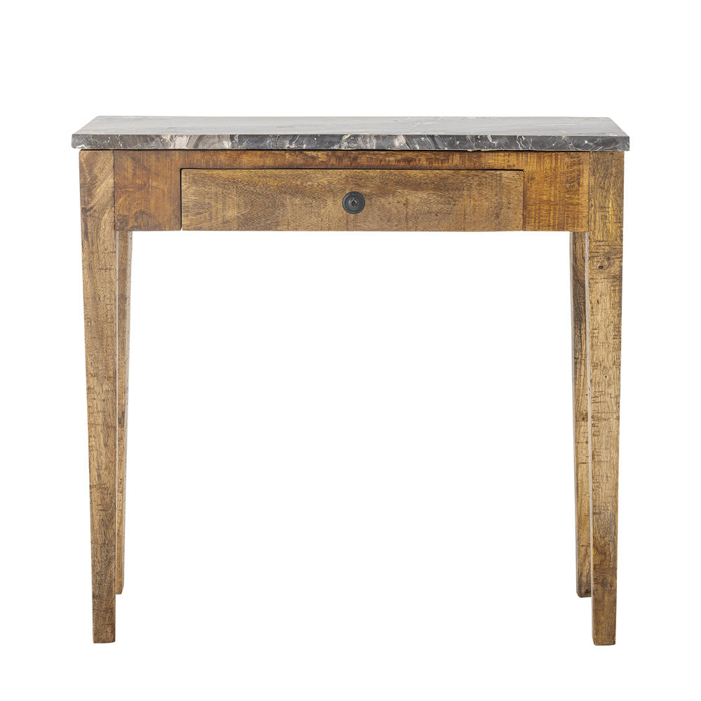 Bloomingville Hauge Brown Marble Console Table