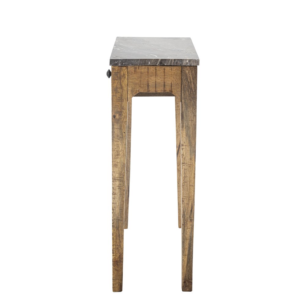 Hauge Console Table - Brown Marble Bloomingville 5