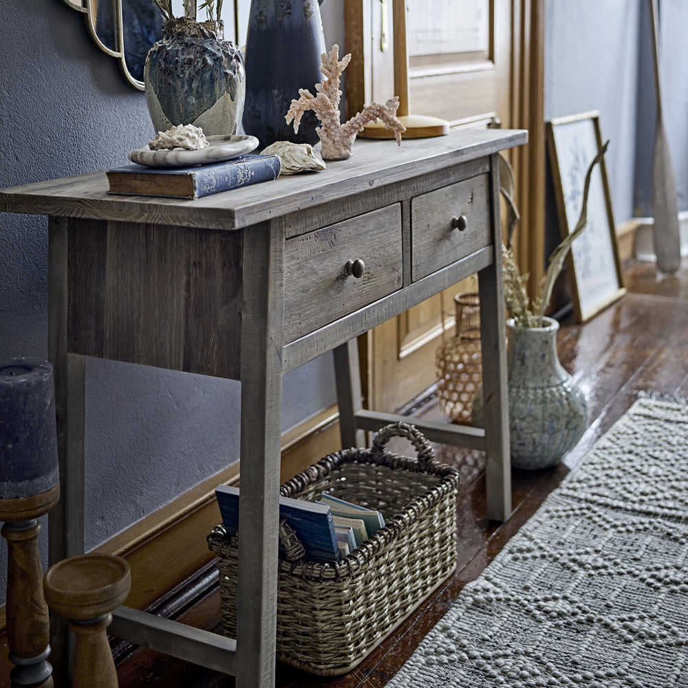 Bloomingville Camden Reclaimed Pine Wood Console Table