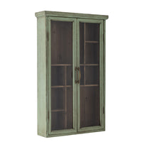 Bloomingville Hazem Green Firwood Cabinet