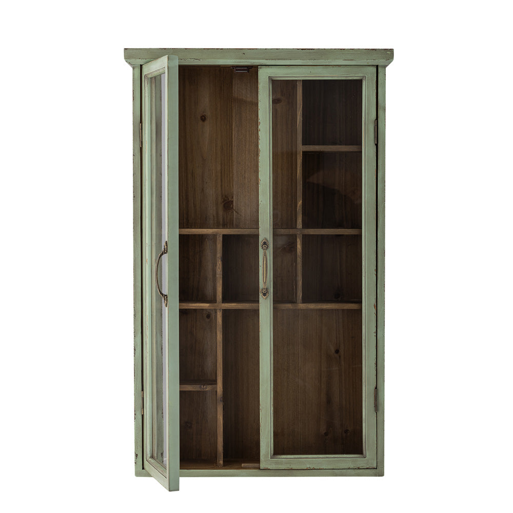 Bloomingville Hazem Green Firwood Cabinet