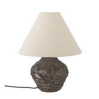 Bloomingville Carolla Brown Stoneware Table Lamp