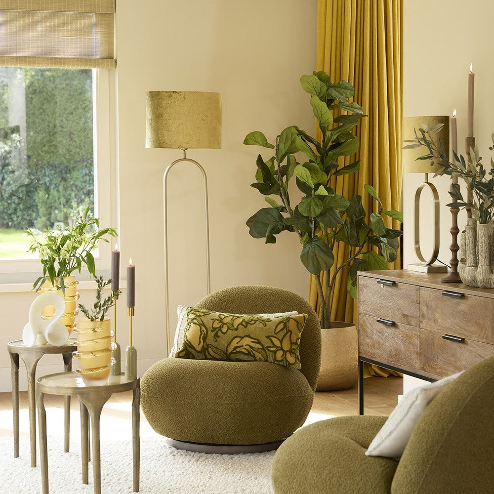 Jamiri Floor Lamp - Light Gold Light & Living 2