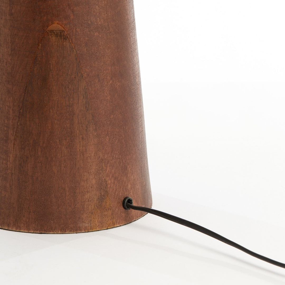 Festina Wooden Floor Lamp - Russet Light & Living 5