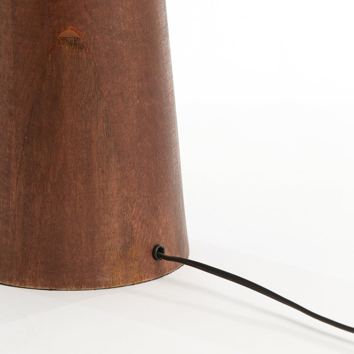 Festina Wooden Floor Lamp - Russet Light & Living 5