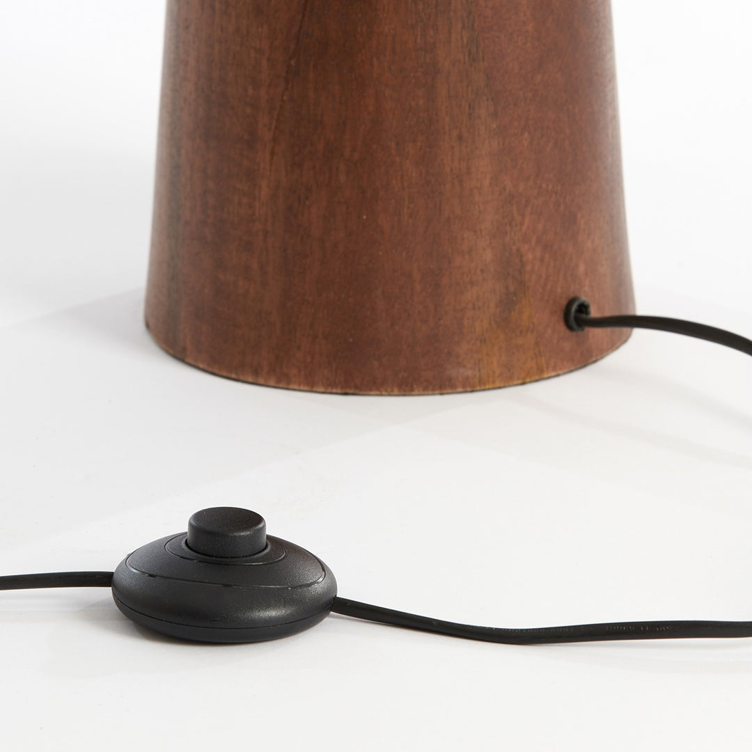 Festina Wooden Floor Lamp - Russet Light & Living 6