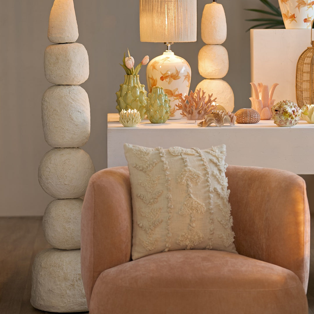 Marree Floor Lamp - Cream Light & Living 3