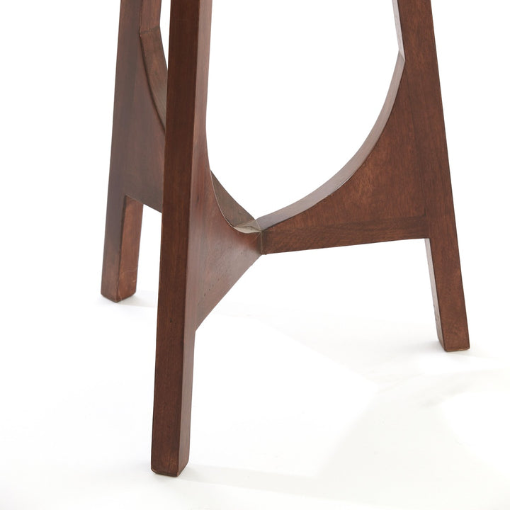 Troina Wooden Floor Lamp - Russet Light & Living 5