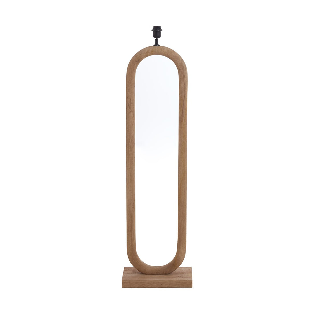 Paceco Wooden Floor Lamp - Natural Light & Living 1
