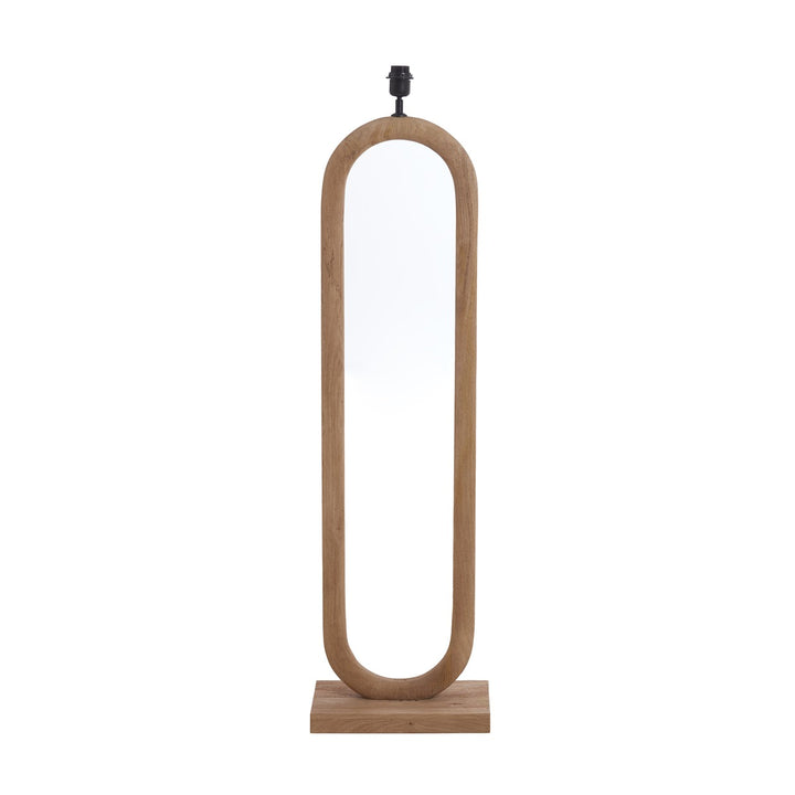 Paceco Wooden Floor Lamp - Natural Light & Living 1
