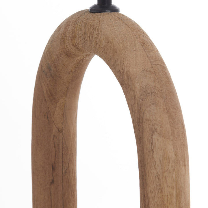 Paceco Wooden Floor Lamp - Natural Light & Living 5