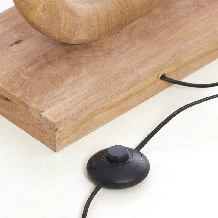 Paceco Wooden Floor Lamp - Natural Light & Living 7