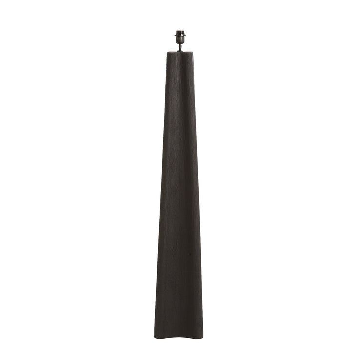 Navelli Wooden Floor Lamp - Black Light & Living 1