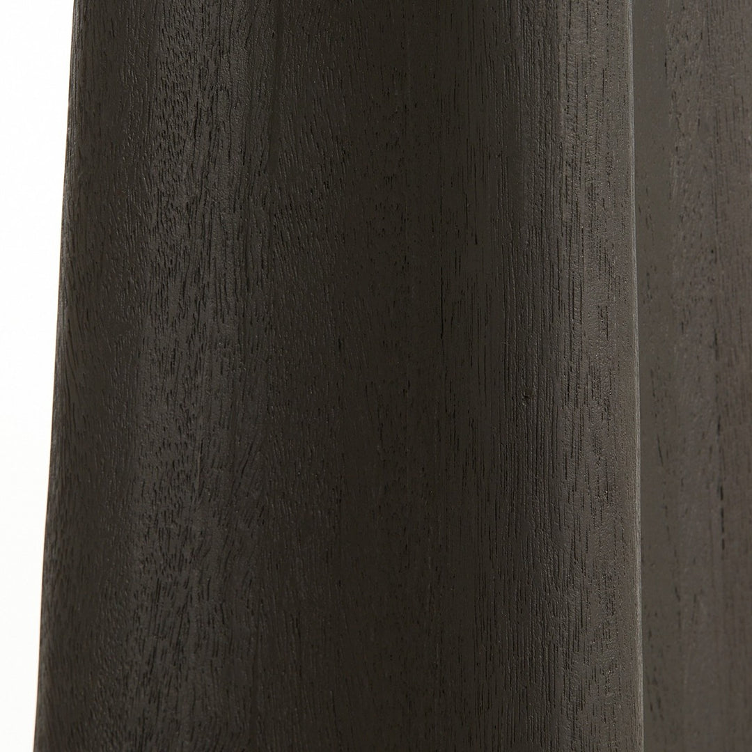 Navelli Wooden Floor Lamp - Black Light & Living 4
