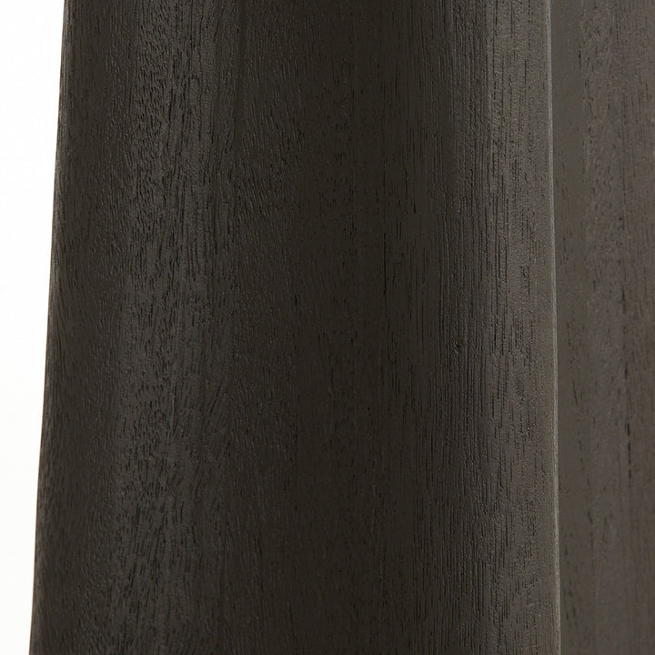 Navelli Wooden Floor Lamp - Black Light & Living 4