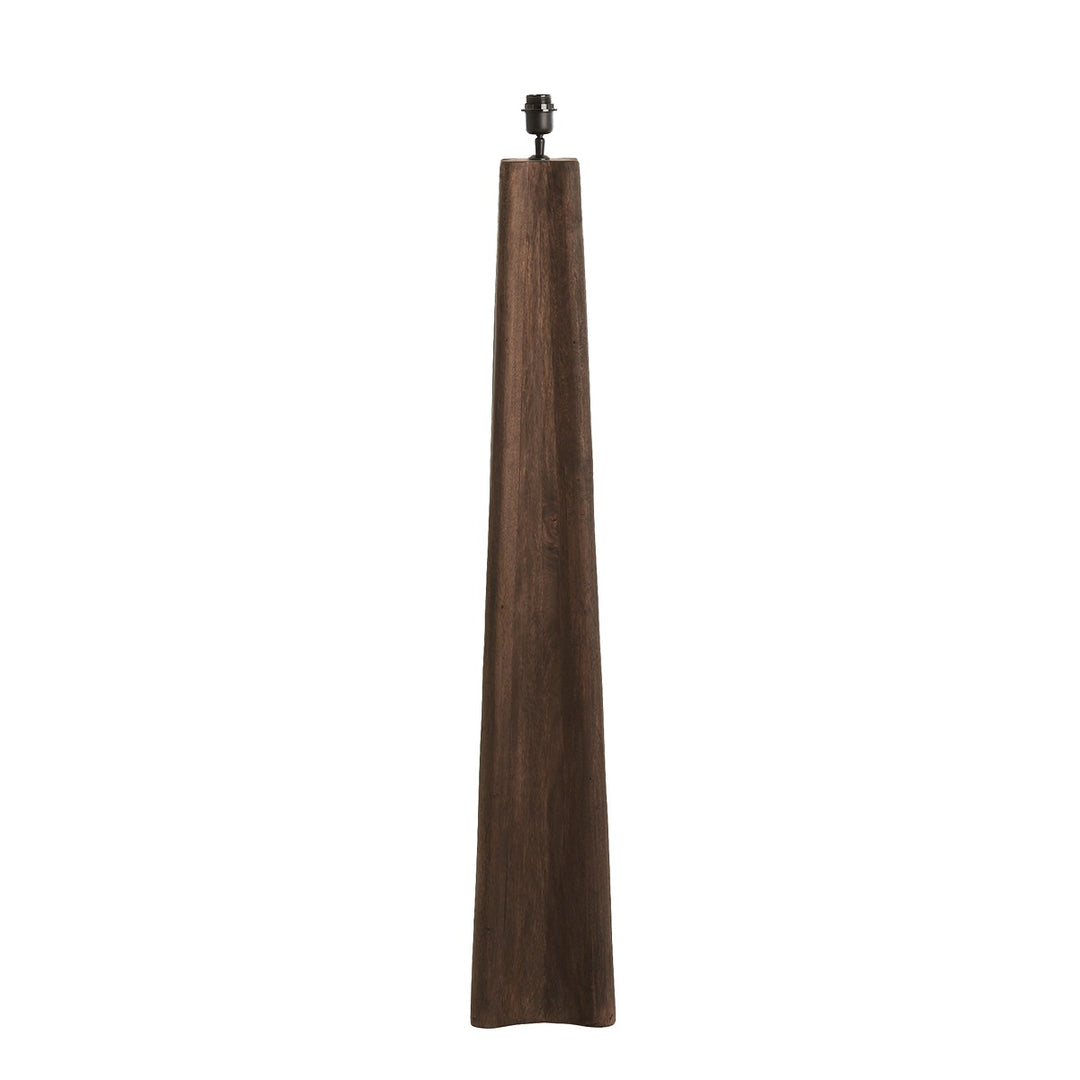 Navelli Wooden Floor Lamp - Grey Brown Light & Living 1