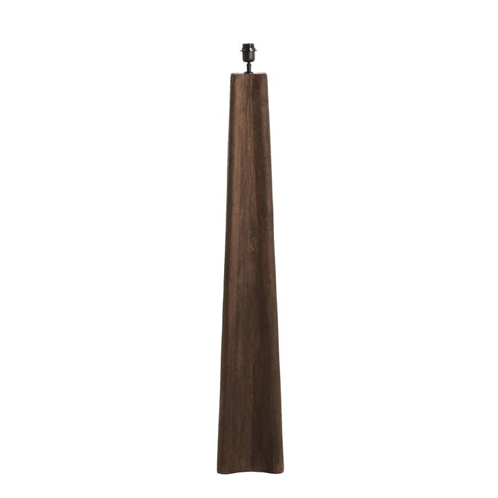 Navelli Wooden Floor Lamp - Grey Brown Light & Living 1