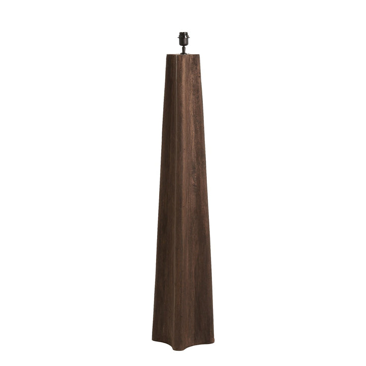 Navelli Wooden Floor Lamp - Grey Brown Light & Living 2